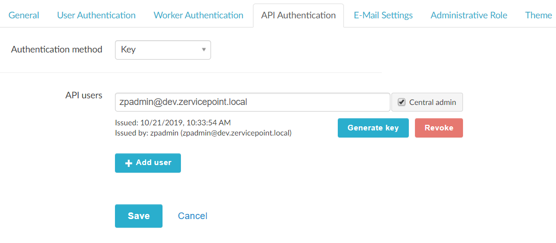 Powershell API authentication