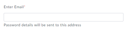 Build enter email