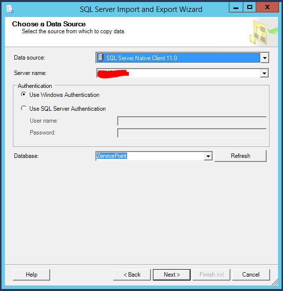 data source